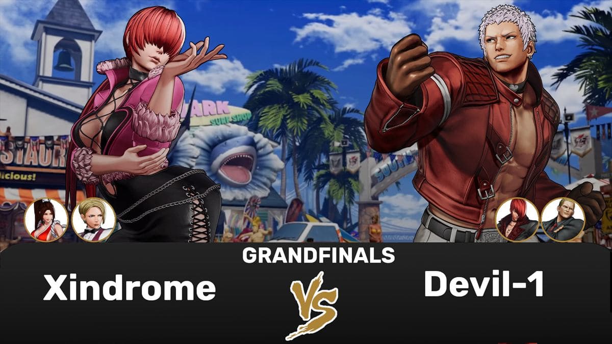 Miniatura de la gran final de King of Fighters XV entre Xindrome y Devil-1